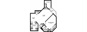 Cascadia Pointe Apartments in Everett, Washington Palouse Floor Plan