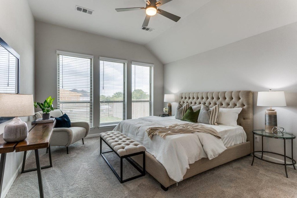 Caso Santa Rita Ranch Model Bedroom