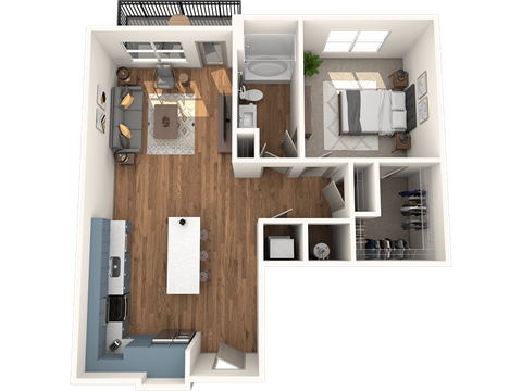 Alton Optimist Park 3D Floor Plan Chariot