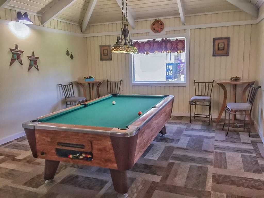 Clearwater Square Apartments Clubhouse Pool Table