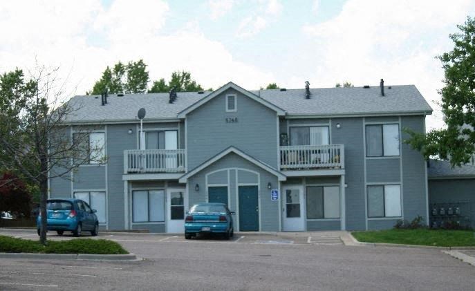 Columbine West Apartments Exterior and Parking
