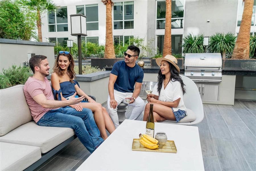 G12 Apartments Community Relaxing and Lounging