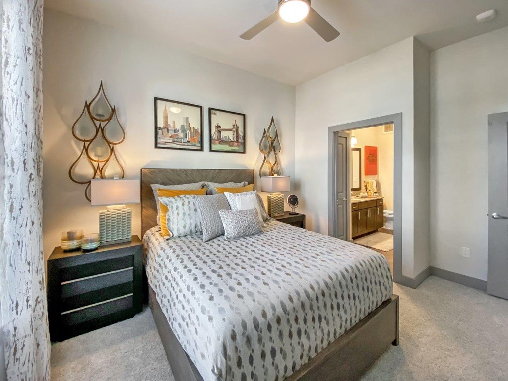 Cromwell at Plum Creek Apartments Model Bedroom
