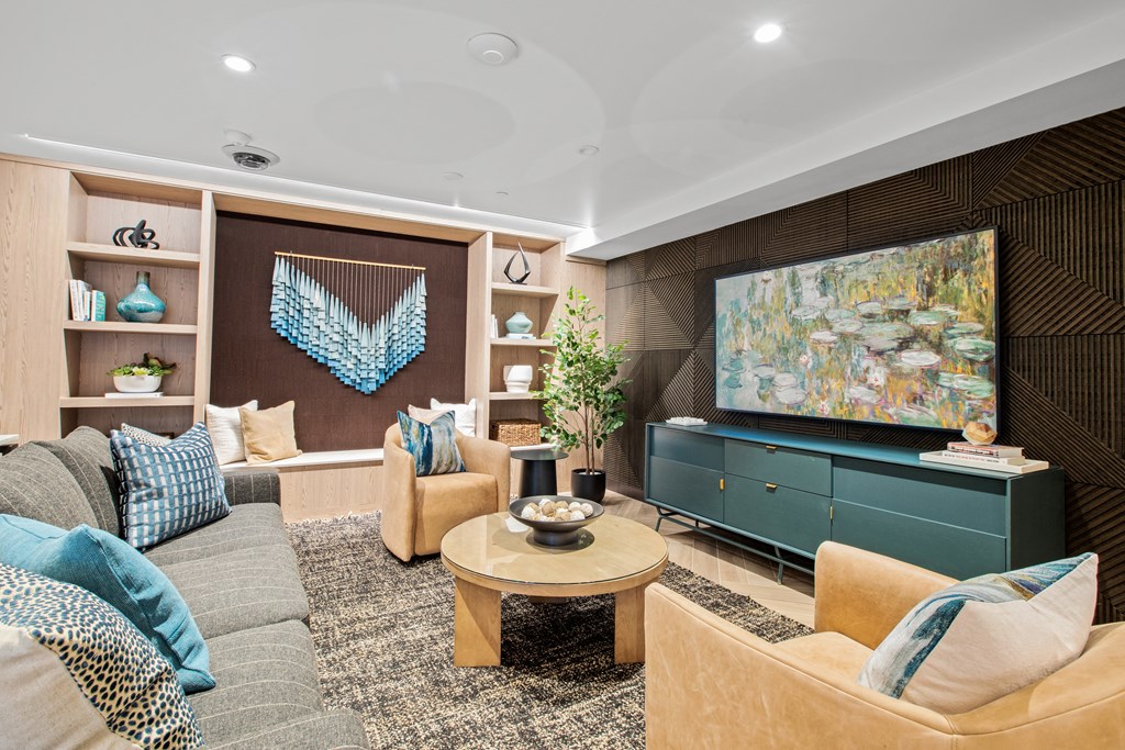 Corner 63 Apartments lounge seating area