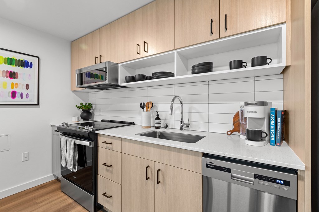 Corner 63 Apartments kitchen