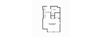 S438 floorplan at Corner 63, Washington 98115