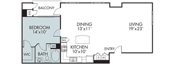 Costa Almadena Apartments A1 Floor Plan
