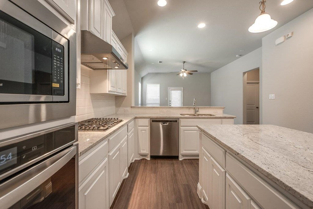 Cottages at the Realm Kitchen with Island