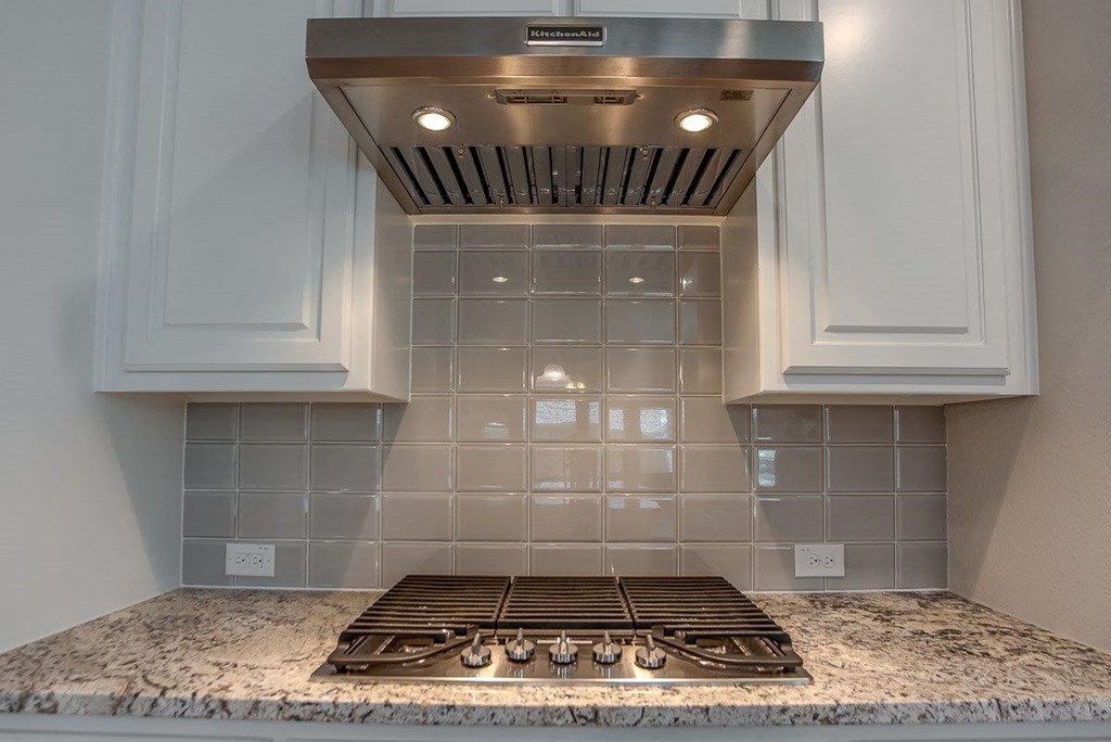 Cottages at the Realm Kitchen with Gas Stove