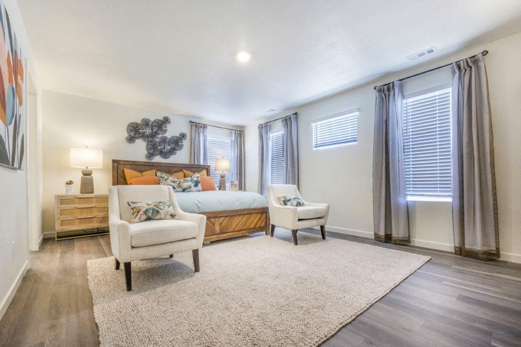 Cottonwood Hollow Model Bedroom