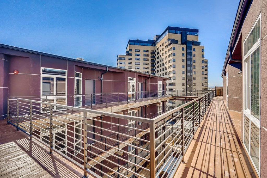 Satori Apartments Balcony and Outdoor Hallway