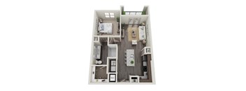 Cromwell at Plum Creek Apartments A3 Floor Plan