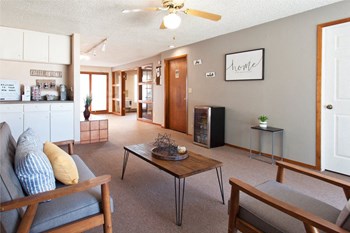 Crown Village Apartments Leasing Center Sitting Area - Photo Gallery 5