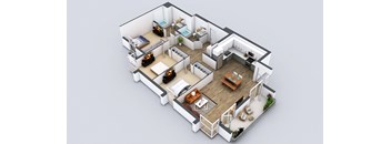 The Fifty Five Fifty Penthouse Floor Plan