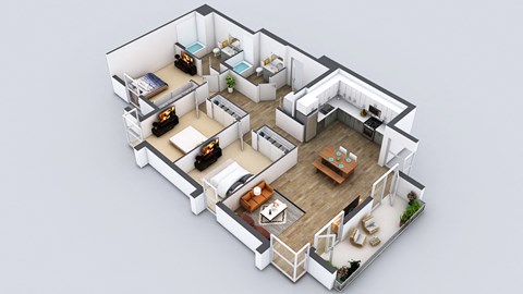 The Fifty Five Fifty Penthouse Floor Plan