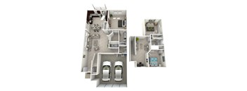 Walden Square Rental Homes D1 Floor Plan