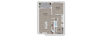 1A Floor Plan at Discovery at The Realm, Lewisville, TX