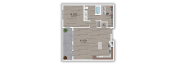 1B Floor Plan at Discovery at The Realm, Lewisville