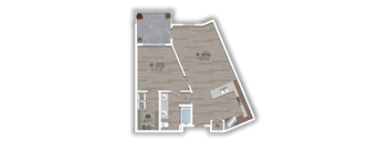 1C Floor Plan at Discovery at The Realm, Texas
