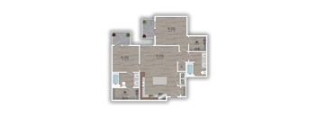 2G Floor Plan at Discovery at The Realm, Texas