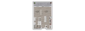Studio B Floor Plan at Discovery at The Realm, Lewisville, 75056
