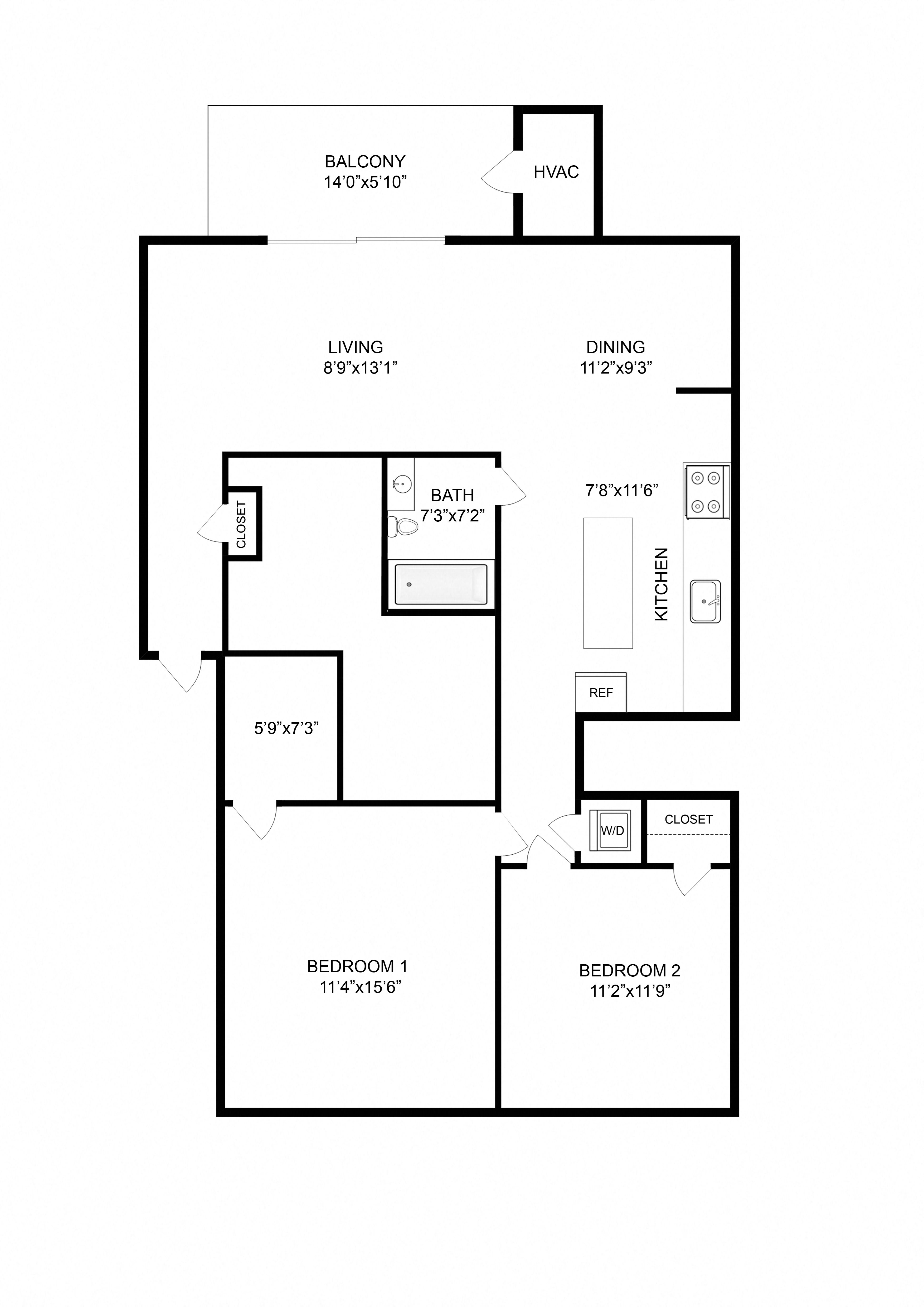 Floor Plans of The Cove at HDG in Havre De Grace, MD