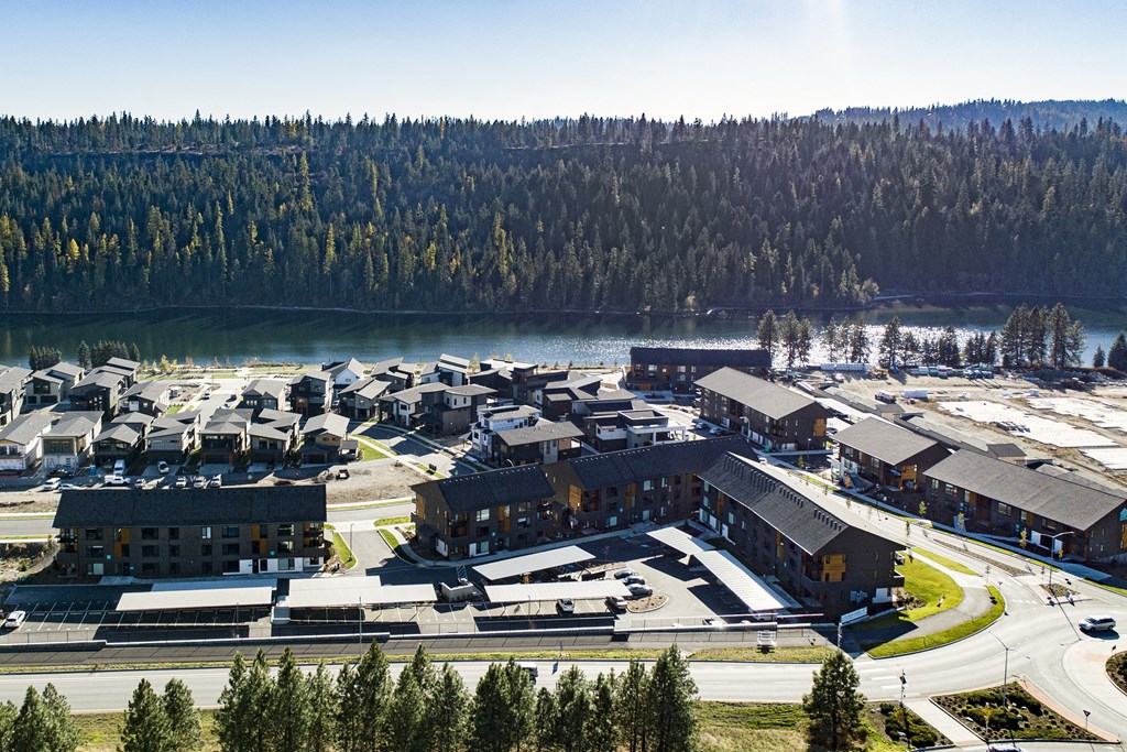 Bo Apartments aerial view