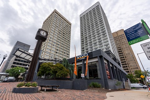 101 West Fayette Street Studio-2 Beds Apartment for Rent