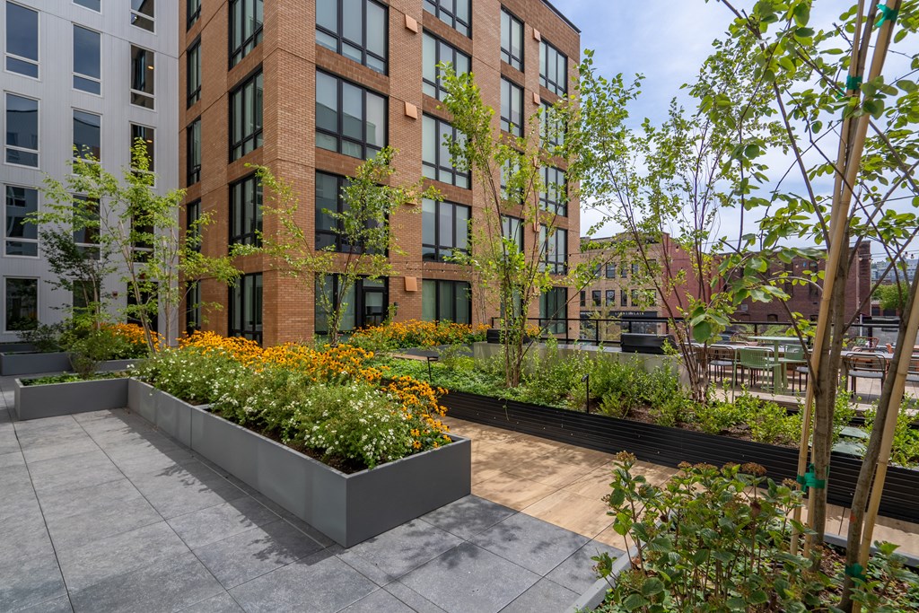 The Warren Apartments patio