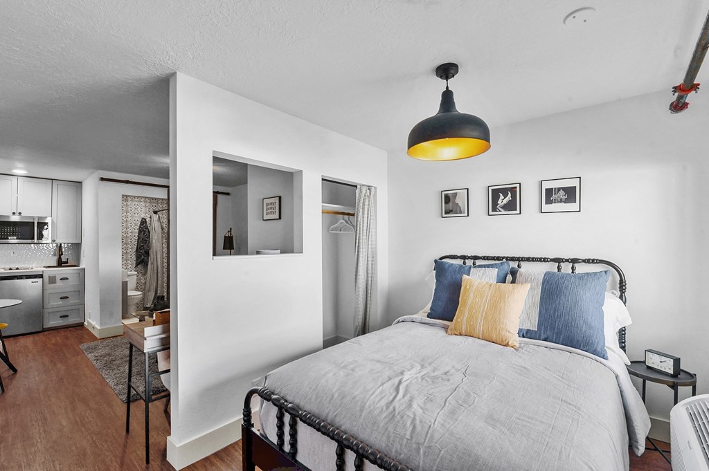 The Prospect Apartments Model Bedroom