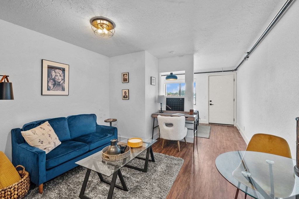 The Prospect Apartments Model Living Room