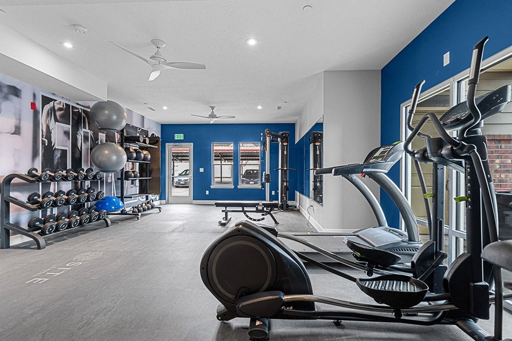 the apartments at masse corner 205 fitness room