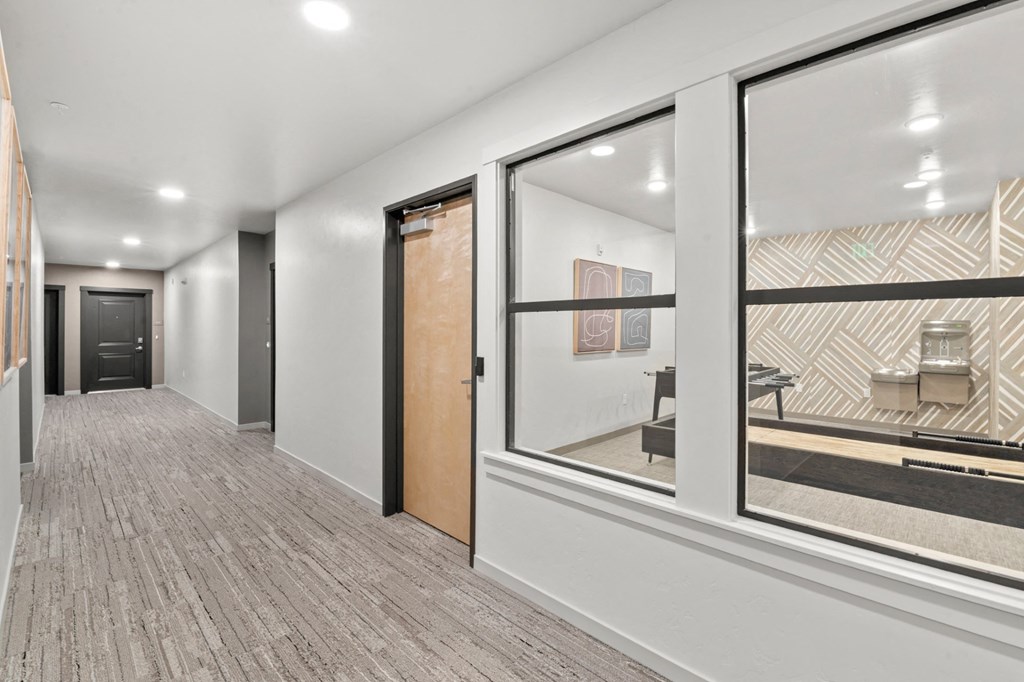 Old Town Lofts Clubhouse with Game Room