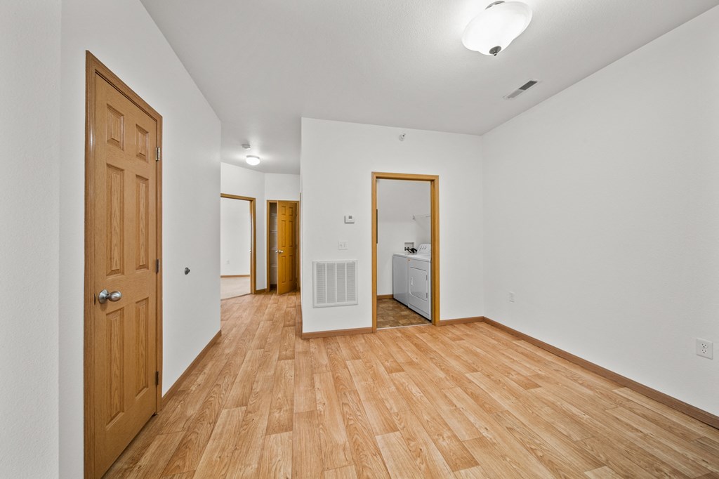 Remington Village Apartments Vacant Living Room