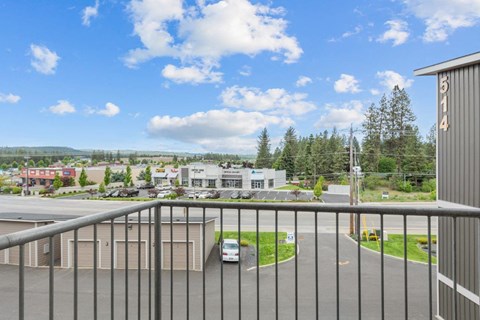 Dakota Flats Apartments in Spokane, Washington Private Balcony