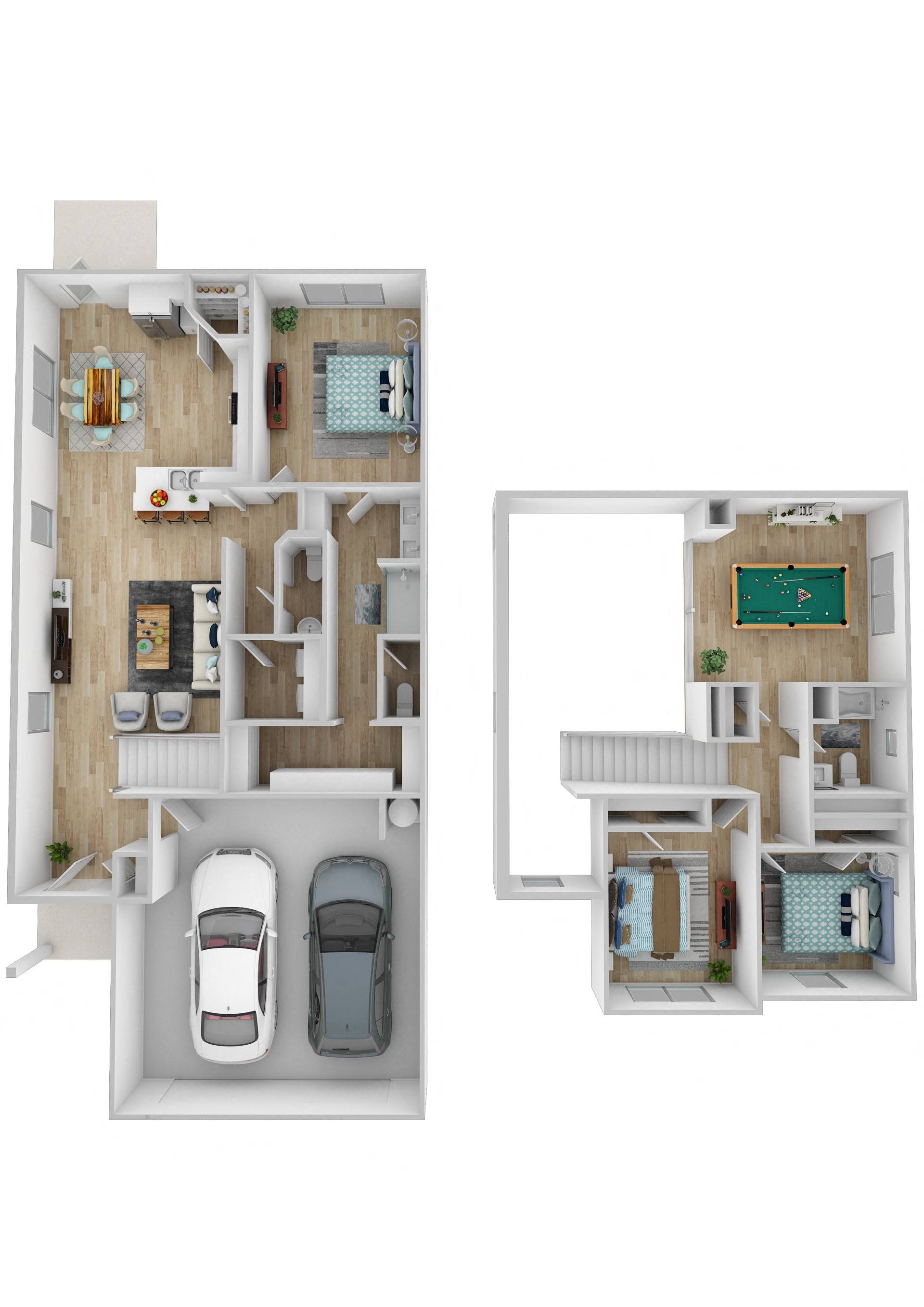 Millbrook Commons Denali Floor Plan