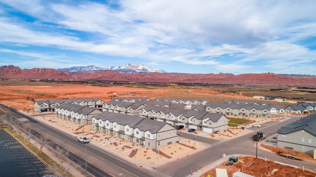 an aerial view of Desert Village Townhomes