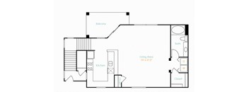 Desert Mirage Studio Floor Plan