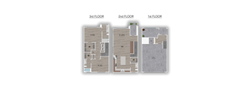 2B Floor Plan at Discovery at The Realm, Lewisville, TX