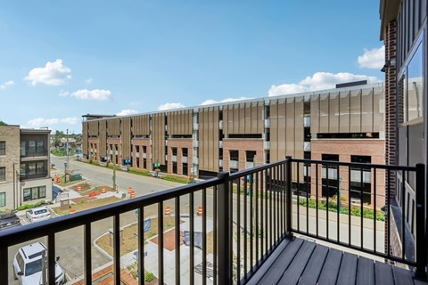 District South Apartments in Fishers, IN Private Balcony