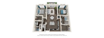 The Dylan Apartments B2 Floor Plan