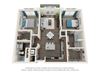 The Dylan Apartments B2 Floor Plan The Dylan Apartments B2 Floor Plan