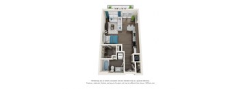 The Dylan Apartments E1 Floor Plan