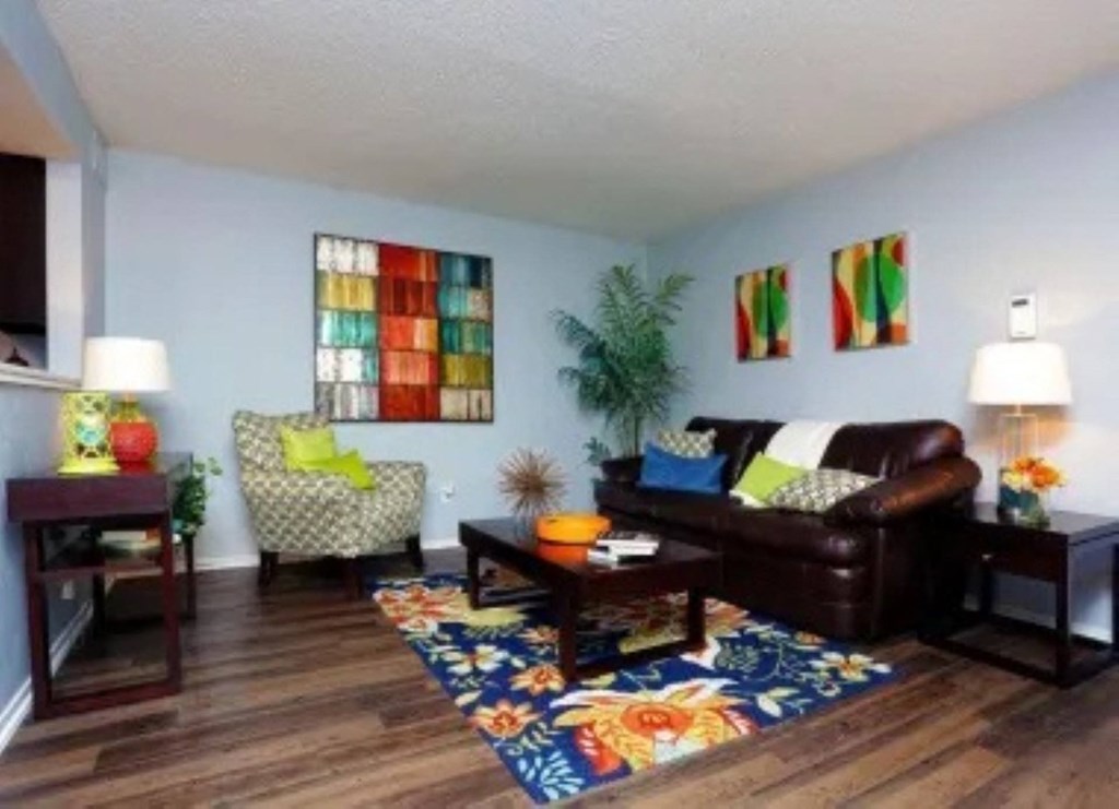 Eastgrove Apartments Model Living Room