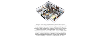 Highline at Cherry Creek Echo Canyon 3D Floor Plan