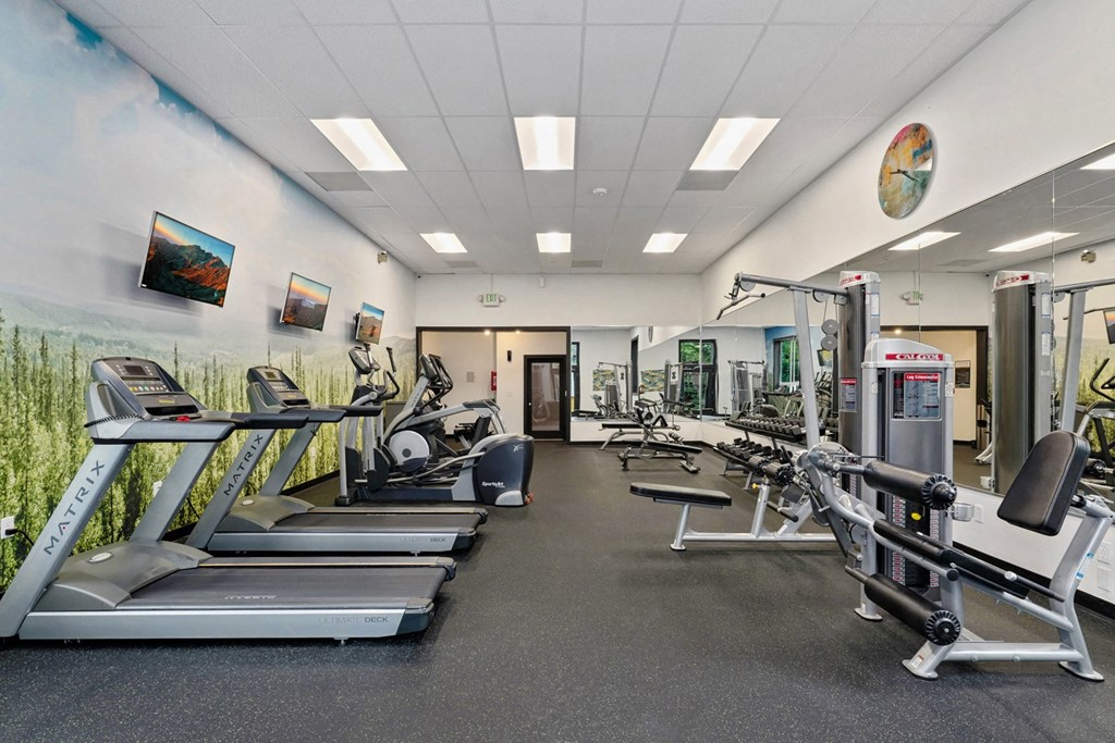 Echo Mountain Fitness Center cardio equipment