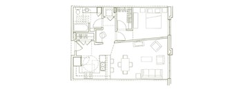 Eden Hill Apartments in Seattle, Washington A7 Floor Plan