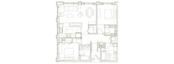 Eden Hill Apartments in Seattle, Washington B4 Floor Plan