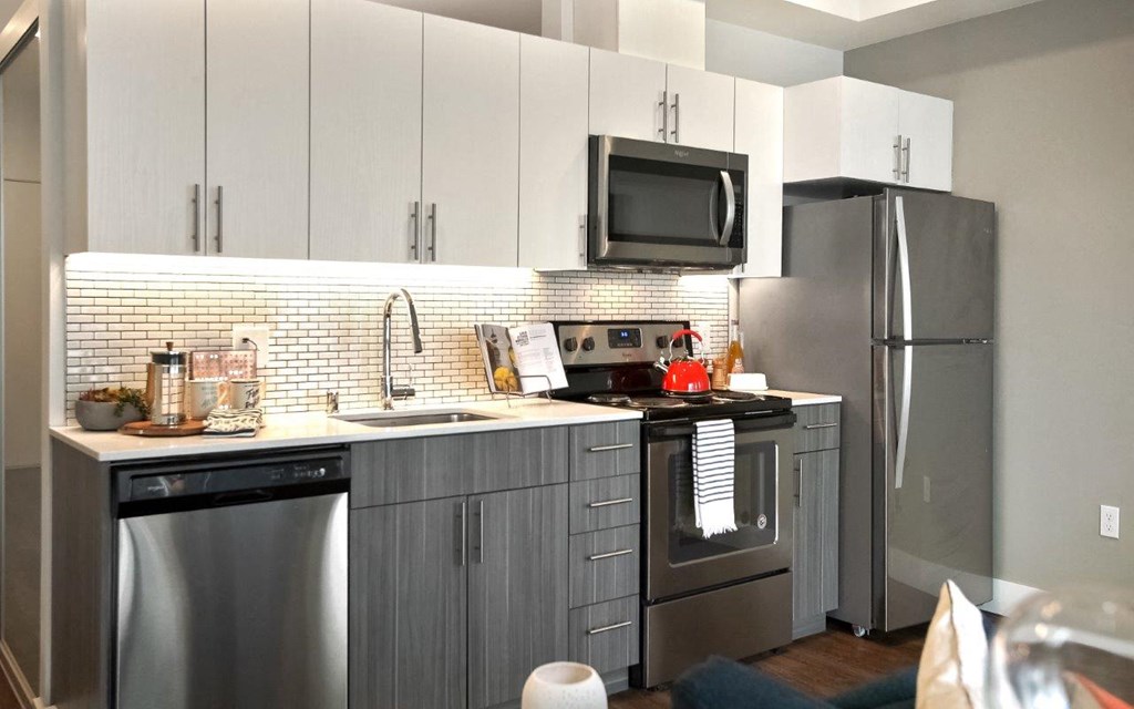 Paceline Apartments Model Kitchen