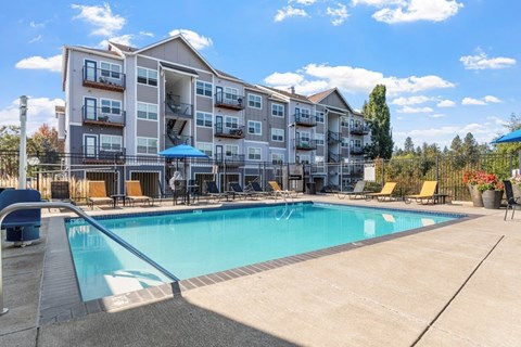 Element 170 Apartments Beaverton Oregon pool